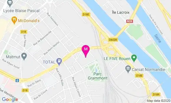 Localisation Dr Vincent Perreard