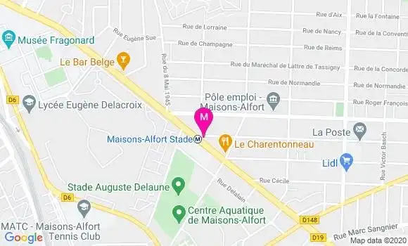 Localisation Dr Celine Dumont