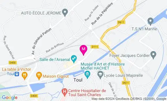 Localisation Dr Virginie Trusch