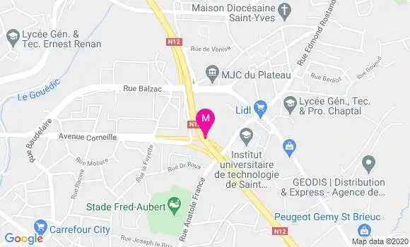 Localisation Dr Jean Christophe Bout