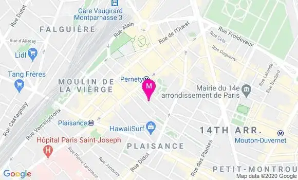 Localisation Dr Francoise Duplex