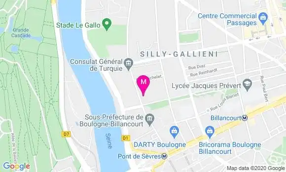 Localisation Dr Isaure De Lavernhe