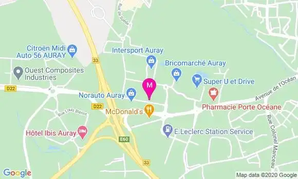 Localisation Dr Guillaume Bonnec