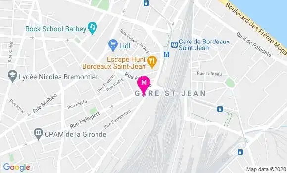 Localisation Dr Patrick Roujon