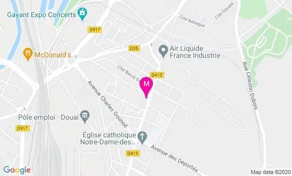 Localisation Dr Louis Tessa