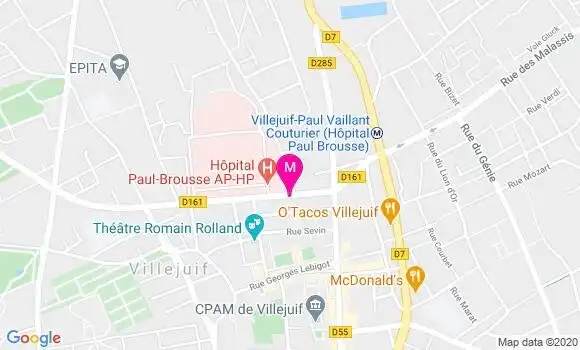 Localisation Dr Audrey Vienne