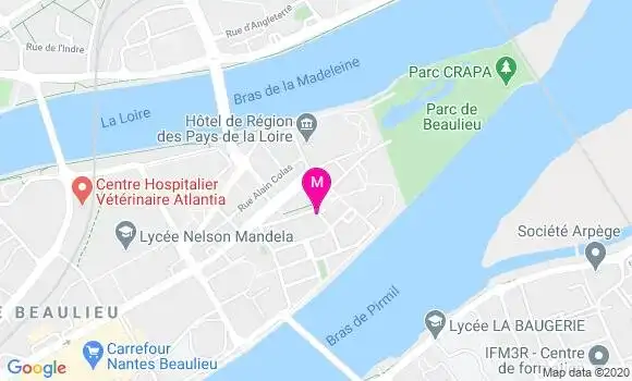 Localisation Dr Francois Xavier Mear