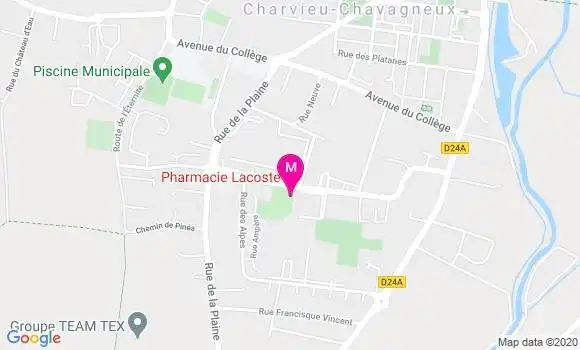 Localisation Dr Laurent Eyraud