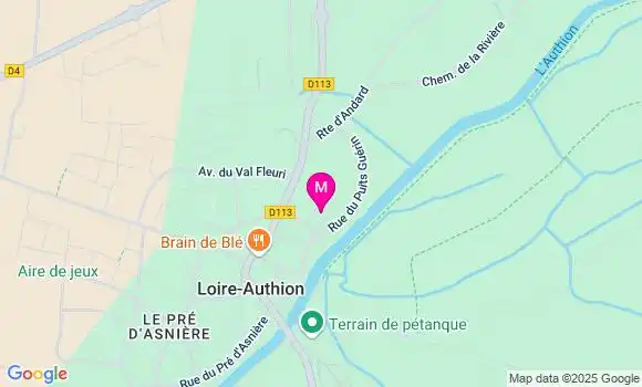 Localisation Dr Jennifer Laboue
