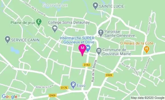 Localisation Dr Raphael Camus