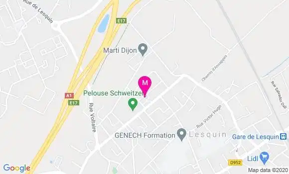 Localisation Dr Thomas Rambaud