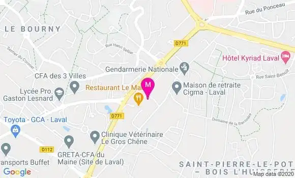 Localisation Dr Helene Hippolyte