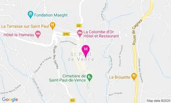 Localisation Dr Eddy Andersson