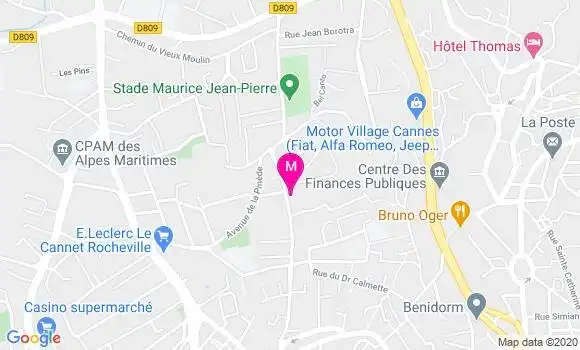 Localisation Dr Gabriel Pretorian