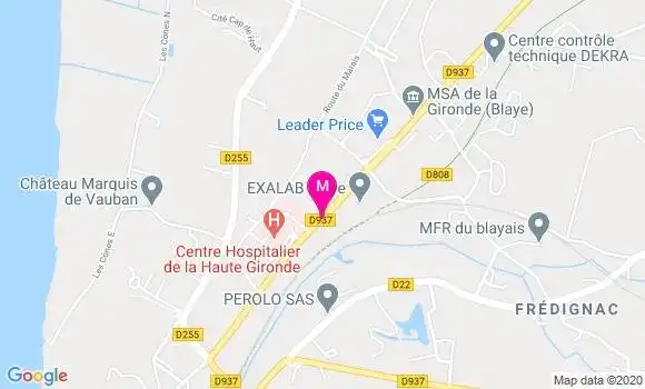 Localisation Dr Mustapha Merabet