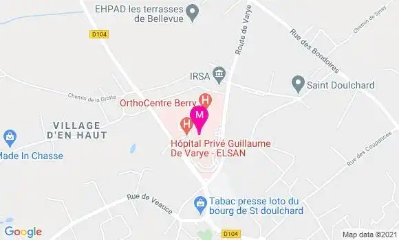 Localisation Dr Denis Belhomme