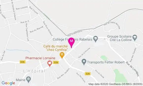 Localisation Dr Saadia En Nador