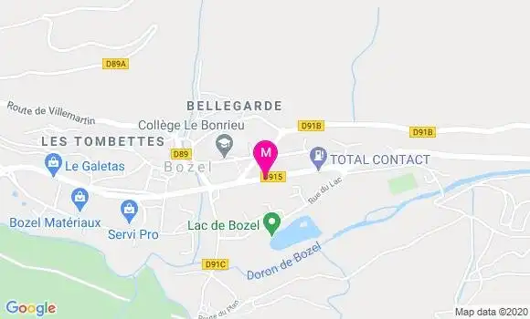 Localisation Dr Pierre Dupuy