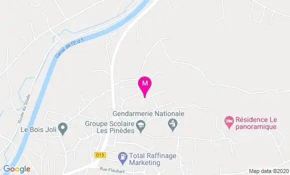 Localisation Dr Angelique Launay