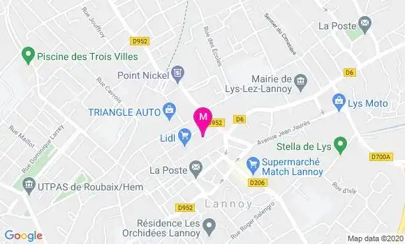 Localisation Dr Yannick Clement