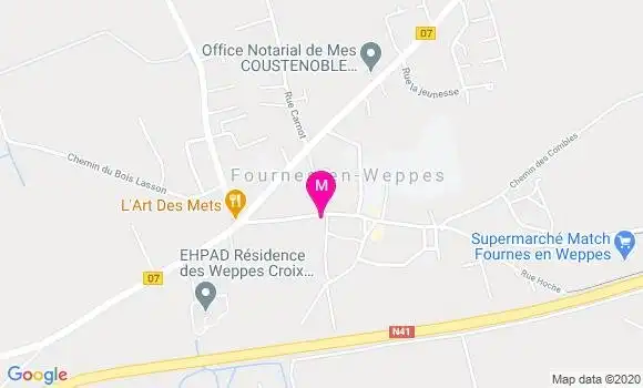 Localisation Dr Pierre Delannoy