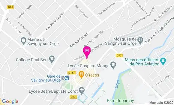 Localisation Dr Farida Desmedt