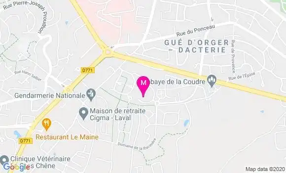 Localisation Dr Cristina Graur