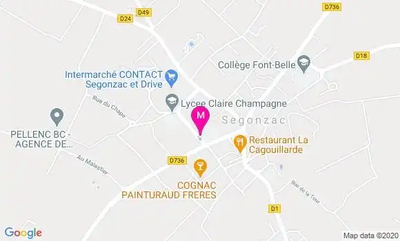 Localisation Dr Celine Vezien
