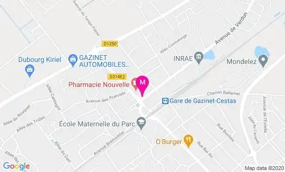 Localisation Dr Amandine Plessi