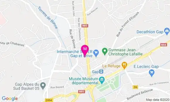 Localisation Dr Olivier Chapron