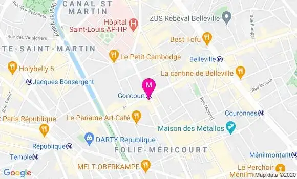 Localisation Dr Alain Siblani