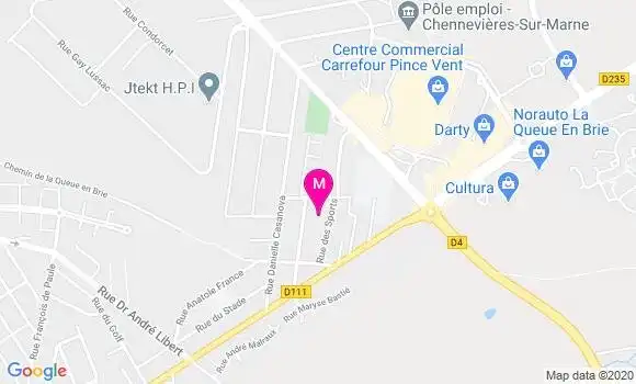 Localisation Dr Henri Caplain