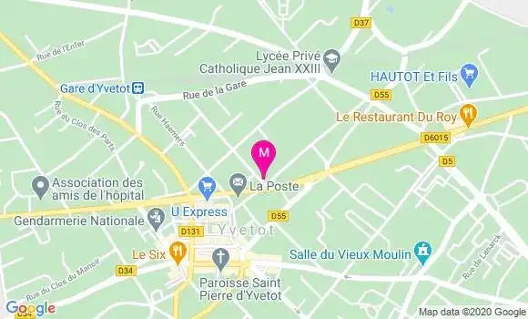 Localisation Dr Nicolas Robert