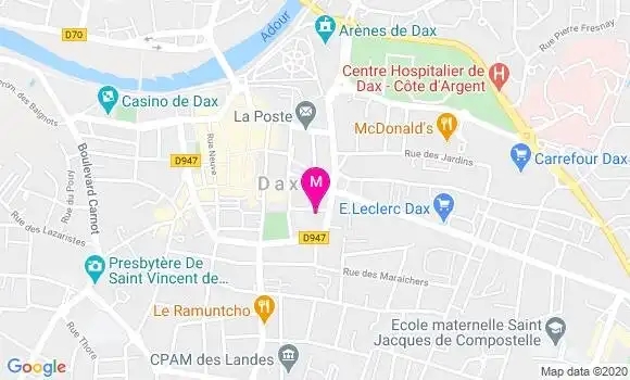Localisation Dr Nadia Lariane