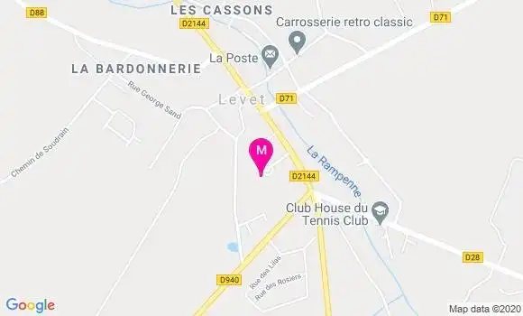 Localisation Dr Helene Guegan
