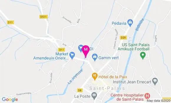 Localisation Dr Thierry Minviole