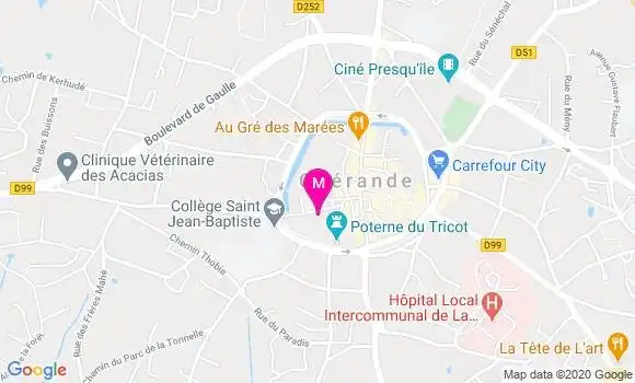 Localisation Dr Stephanie Fabre
