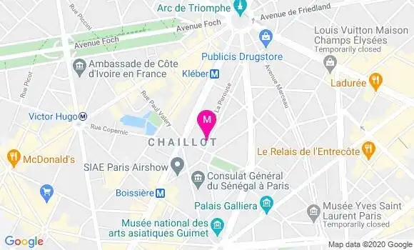 Localisation Dr Sanaa Chababe