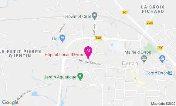 Localisation Dr Linda Benyahia Hamon