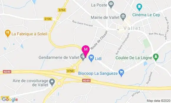 Localisation Dr Julien Le Chevalier