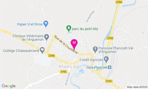 Localisation Dr Alexandre Sebaux
