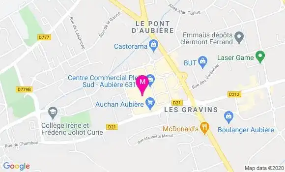 Localisation Dr Clementine Sepchat