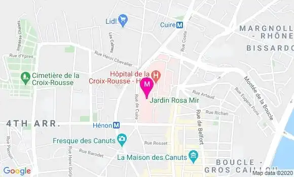 Localisation Dr Marine Vincent