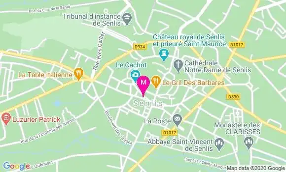 Localisation Dr Catherine Thibau Dubouis