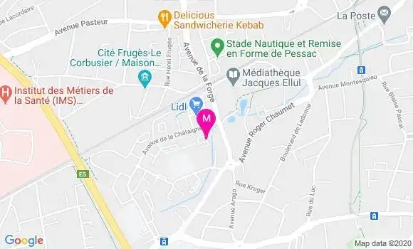 Localisation Dr Madeleine Salvat