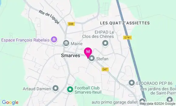 Localisation Dr Florence Chauveau