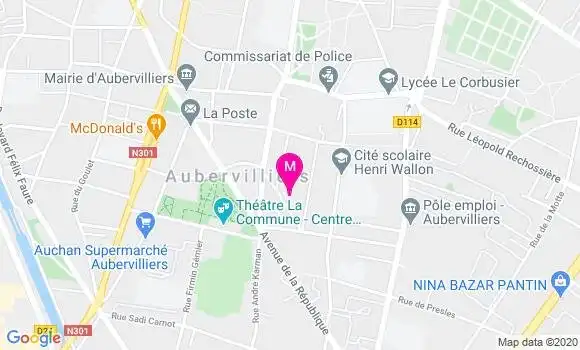 Localisation Dr Thibaut Ernouf