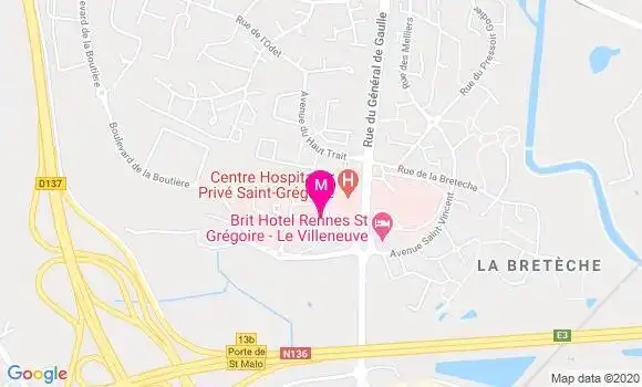 Localisation Dr Caroline Lefevre
