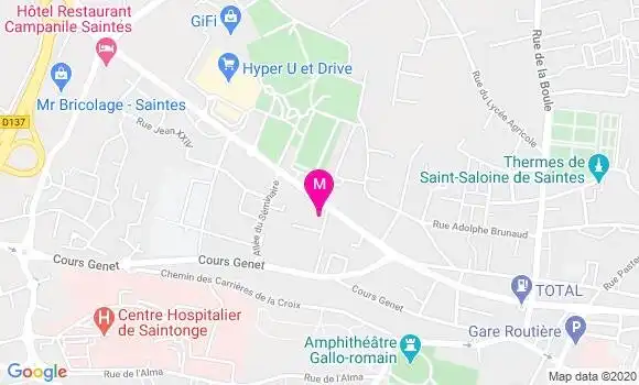 Localisation Dr Florentin Mitran
