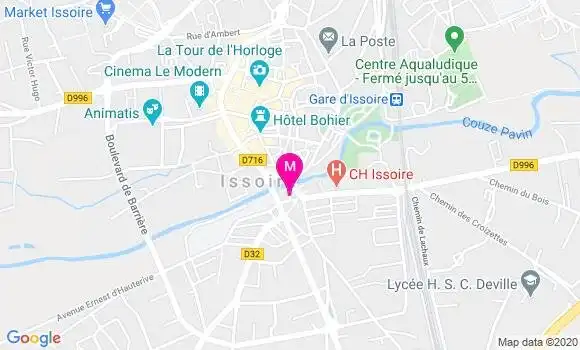 Localisation Dr Caroline Le Beller Gauthier